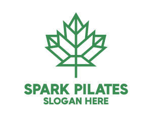 Polygon Canada Leaf Logo