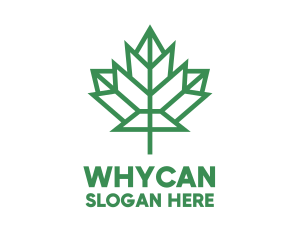 Polygon Canada Leaf Logo