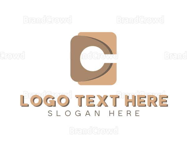 Boutique Studio Letter C Logo