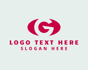 Letter G - Freight Logistics Shipping logo design