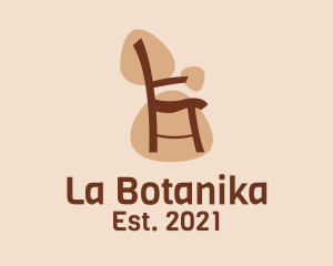 Interior - Brown Chair Furniture logo design