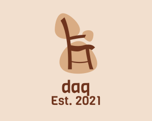 Furniture - Brown Chair Furniture logo design