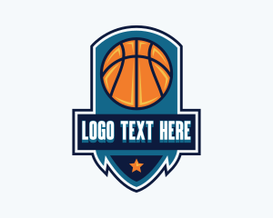 Basketball Sports League Logo