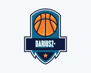 Basketball Sports League Logo