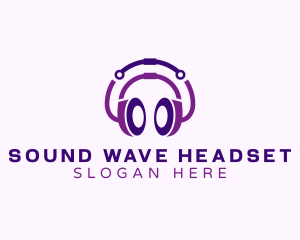 Headset - Music Dj Headset logo design