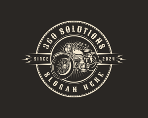 Motorcycle Bike Motor logo design