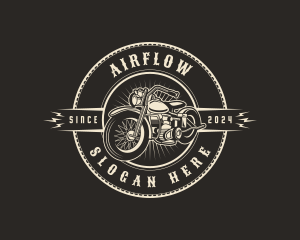 Motorcycle Bike Motor logo design