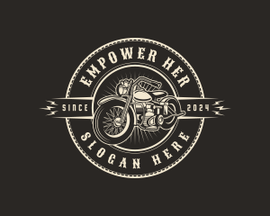 Motorcycle Bike Motor logo design