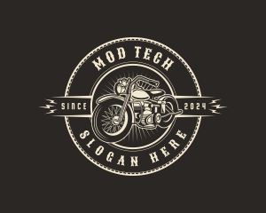 Motorcycle Bike Motor logo design