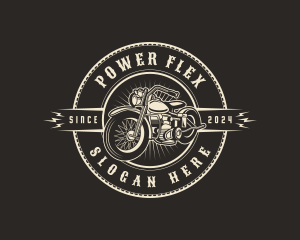 Motorcycle Bike Motor logo design