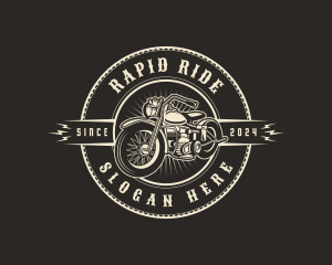Motorcycle Bike Motor logo design