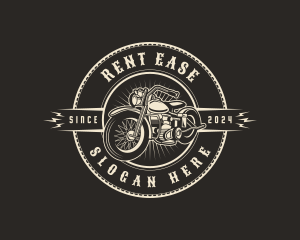 Rental - Motorcycle Bike Motor logo design