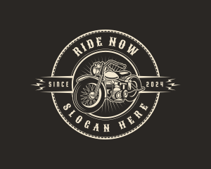 Motorcycle Bike Motor logo design