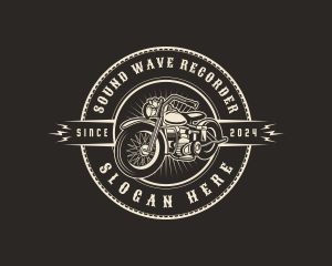 Motorcycle Bike Motor logo design