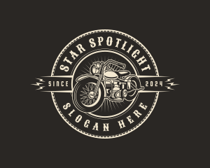 Motorcycle Bike Motor logo design