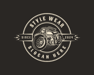 Motorcycle Bike Motor logo design