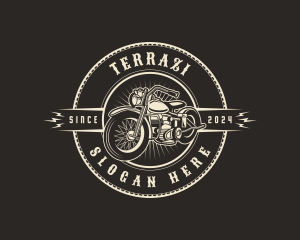 Motorcycle Bike Motor logo design