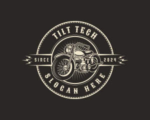 Motorcycle Bike Motor logo design