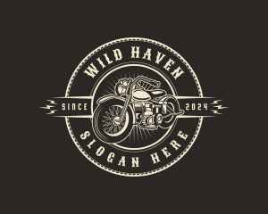 Motorcycle Bike Motor logo design