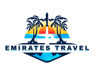 Beach Tour Travel logo design