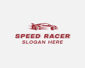 Speed Car Racer logo design