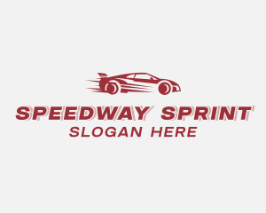 Racer - Speed Car Racer logo design