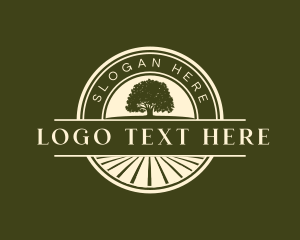 Landscape - Tree Field Farm logo design