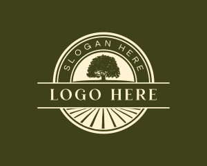 Orchard - Tree Field Farm logo design