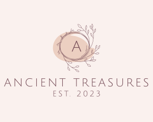 Elegant Plant Vine Florist logo design