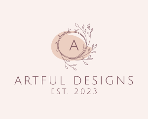 Elegant Plant Vine Florist logo design