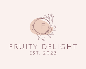 Elegant Plant Vine Florist logo design