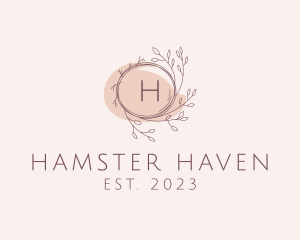 Elegant Plant Vine Florist logo design