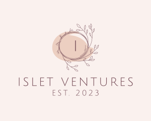 Elegant Plant Vine Florist logo design