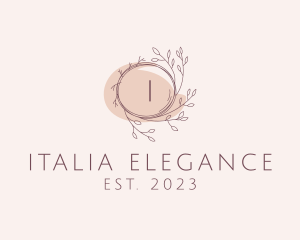 Elegant Plant Vine Florist logo design