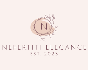 Elegant Plant Vine Florist logo design