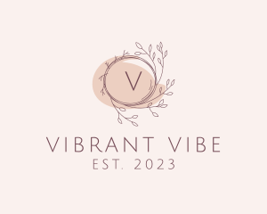 Elegant Plant Vine Florist logo design