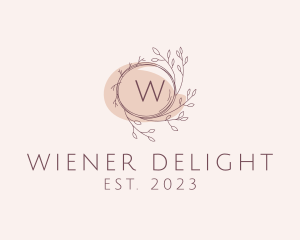 Elegant Plant Vine Florist logo design