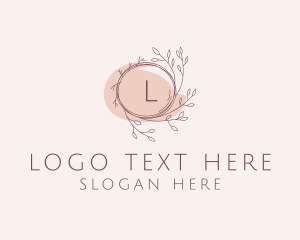 Elegant Plant Vine Florist Logo