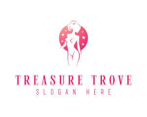 Stripper Erotic Woman Logo