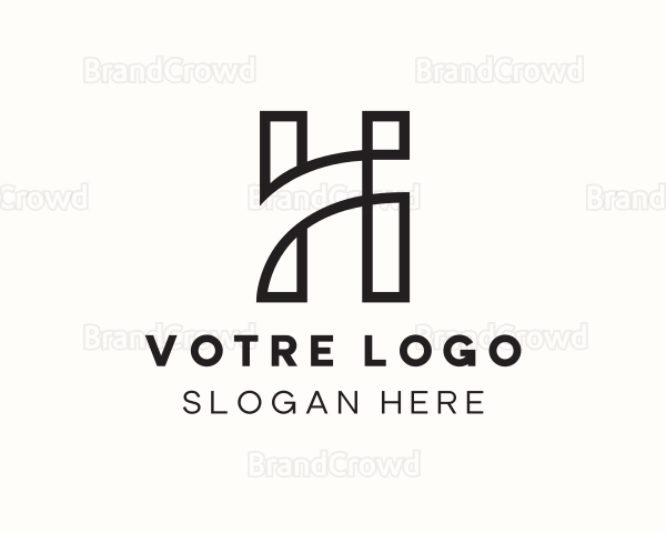Professional Minimalist Letter H Logo