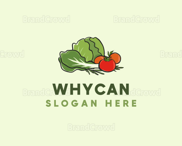 Fresh Vegetable Farm Logo