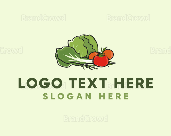 Fresh Vegetable Farm Logo