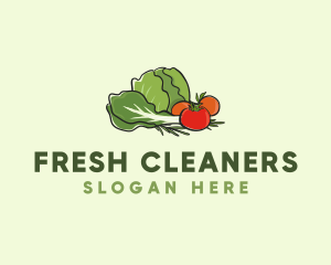 Fresh Vegetable Farm logo design