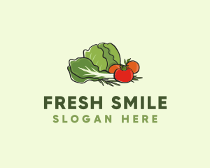 Fresh Vegetable Farm logo design