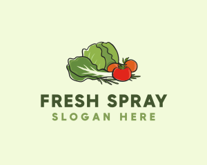 Fresh Vegetable Farm logo design