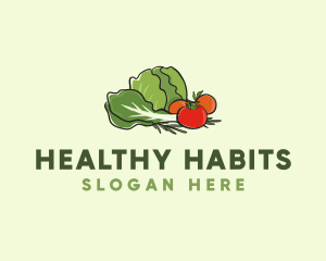 Fresh Vegetable Farm logo design