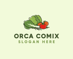 Fresh - Fresh Vegetable Farm logo design