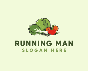 Vegetarian - Fresh Vegetable Farm logo design