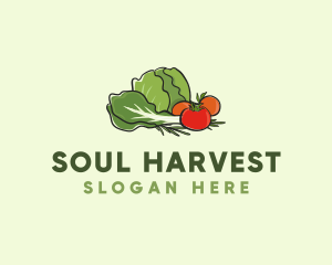 Fresh Vegetable Farm logo design