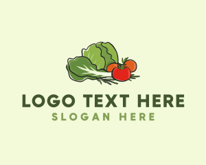 Vegetable - Fresh Vegetable Farm logo design